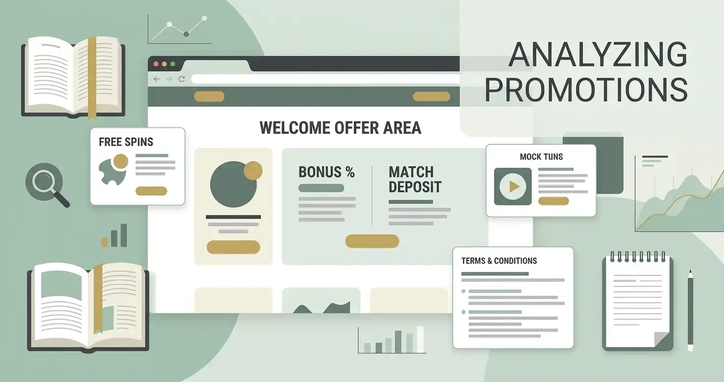 Editorial illustration: image view for the Fair Go Casino promotions page welcome offer area
