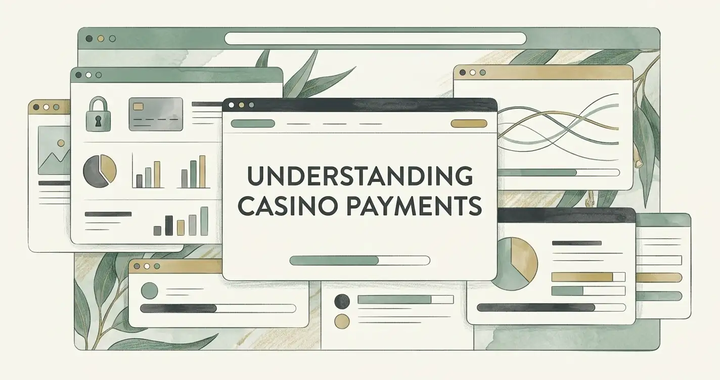 Editorial illustration: image view for the Fair Go Casino cashier or payment interface