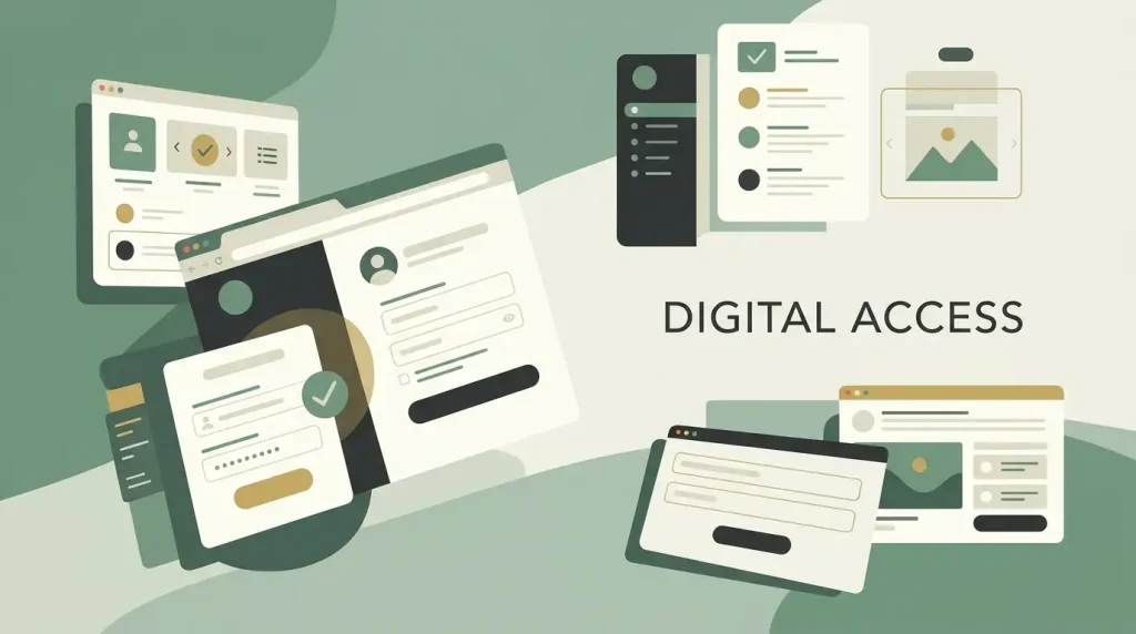 Editorial illustration: view of the official Fair Go Casino registration or login interface